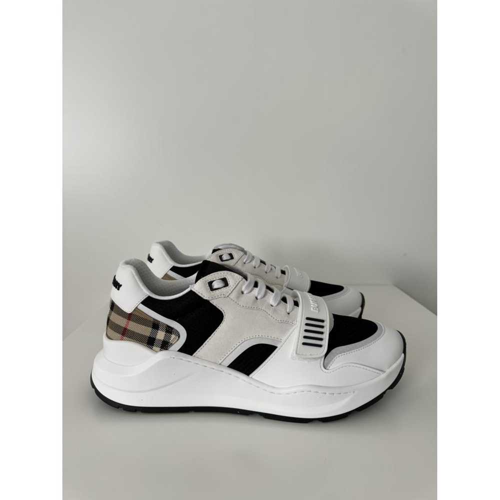 Burberry Regis leather trainers - image 2