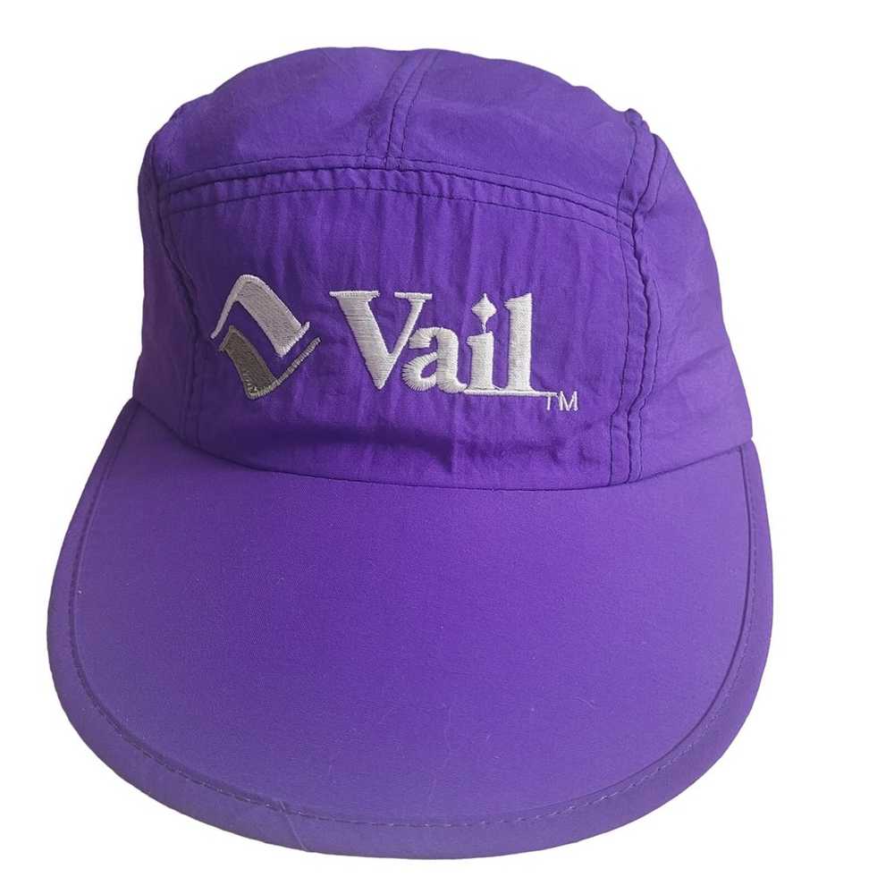 Vintage Vail Colorado Ski Resort 5 panel  hat - image 1