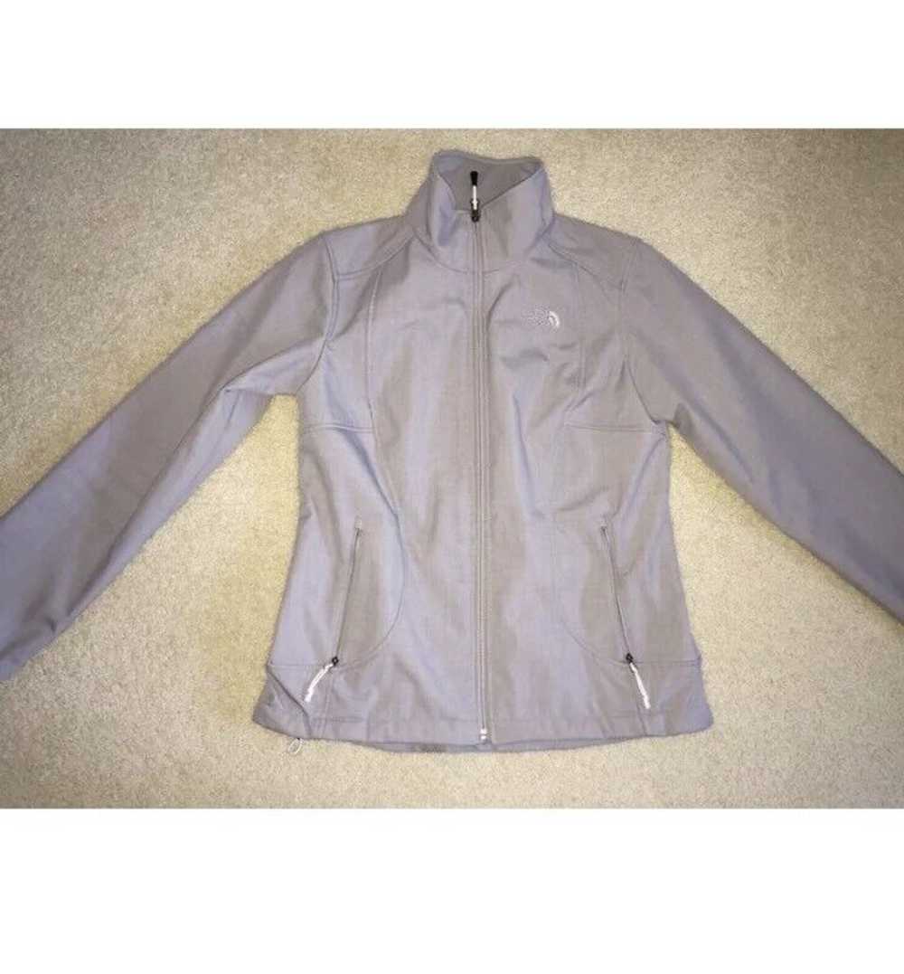 Ladies sz M medium Gray The North face jacket fle… - image 1