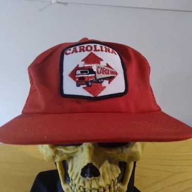 Vintage Carolina Trucking Patch Snap Back Trucker 