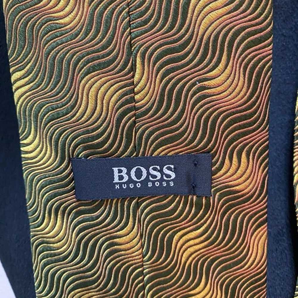 Hugo Boss Vintage Tie, 100% Silk, Made in Italy - image 2