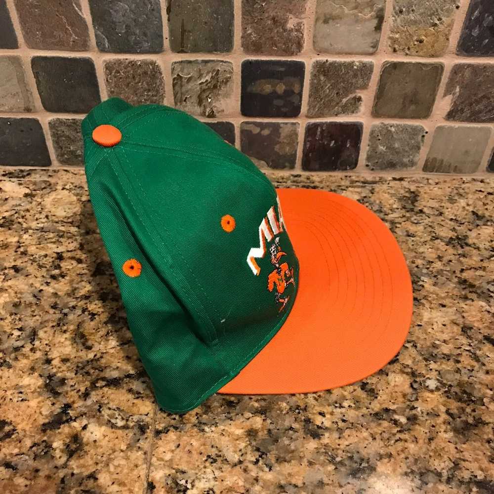 Vintage Miami Hurricanes NCAA Hat - image 3