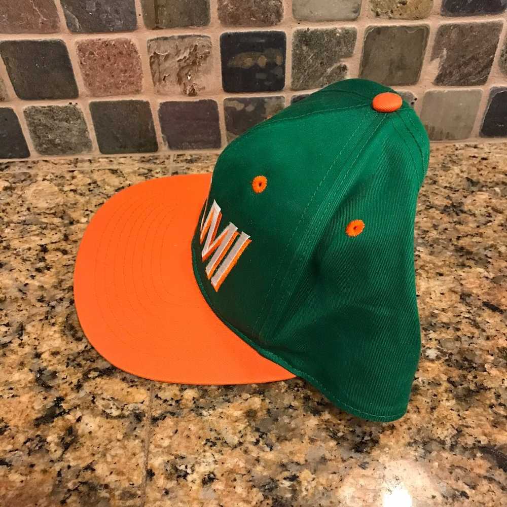 Vintage Miami Hurricanes NCAA Hat - image 4