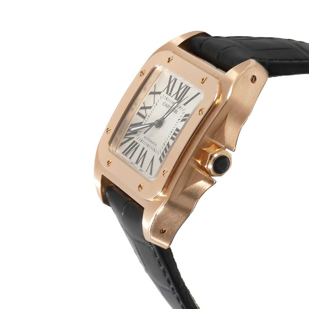 Cartier CARTIER Santos 100 de W20108Y1 Unisex Wat… - image 3