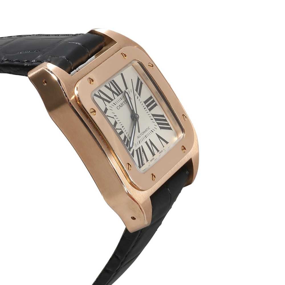 Cartier CARTIER Santos 100 de W20108Y1 Unisex Wat… - image 4