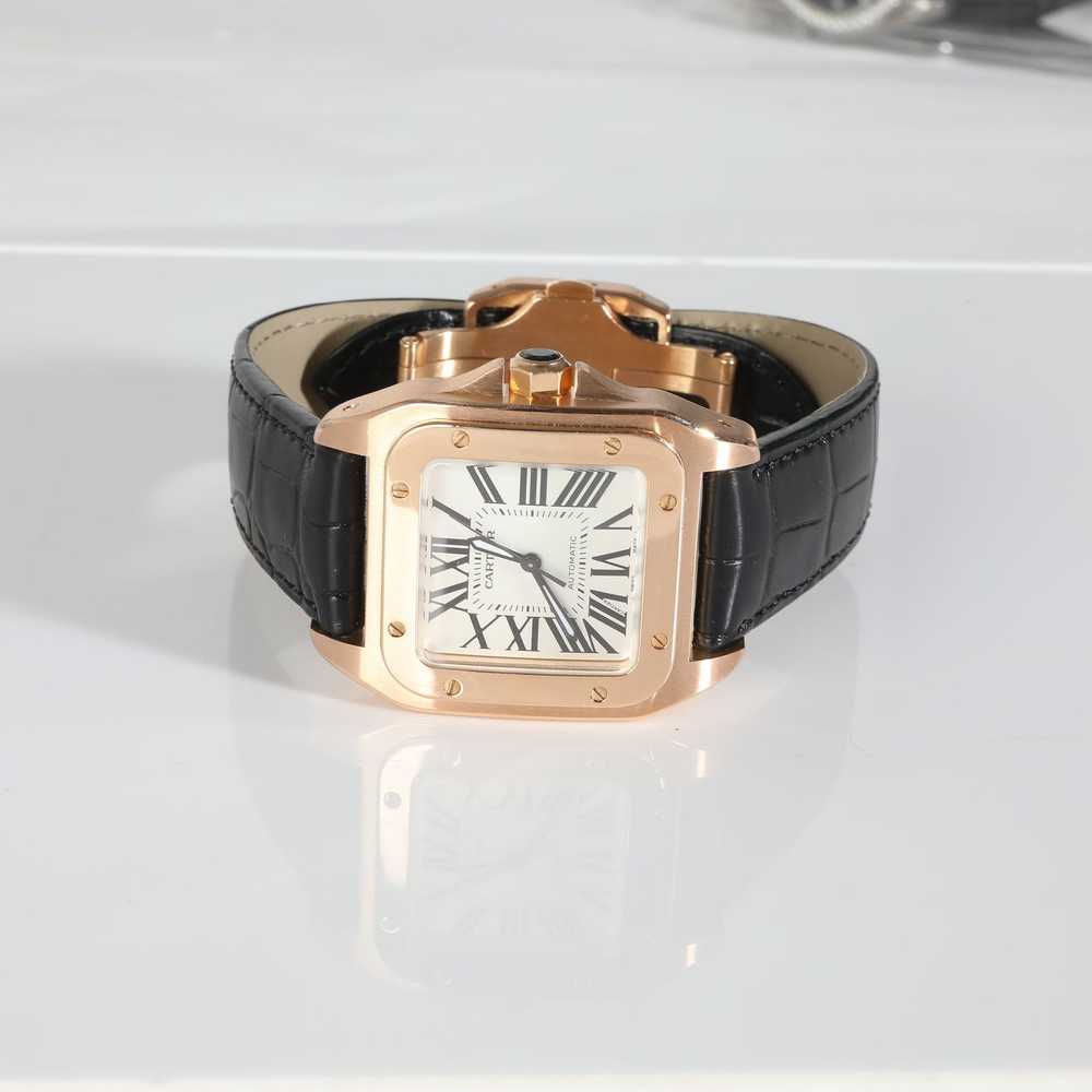 Cartier CARTIER Santos 100 de W20108Y1 Unisex Wat… - image 5