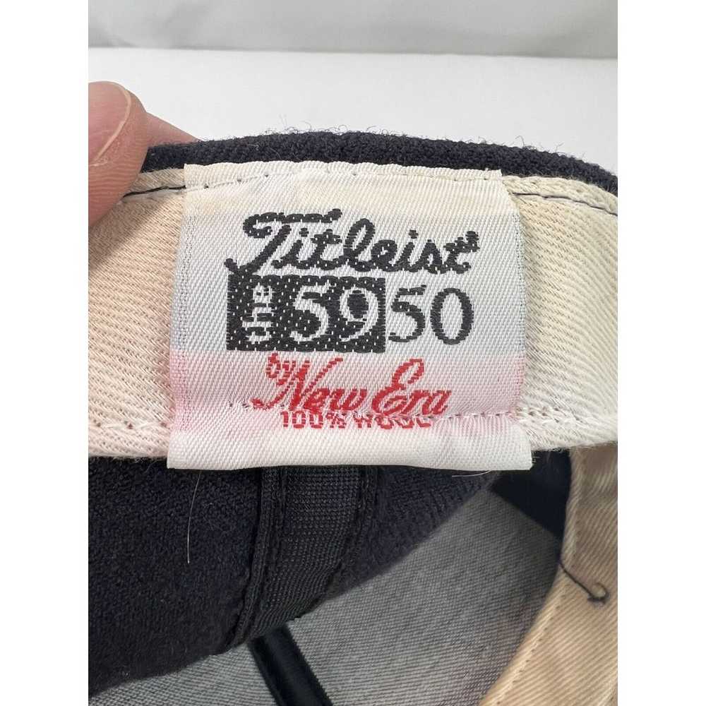 Vintage 90s Titleist FJ New Era Pro Model Wool Ha… - image 7