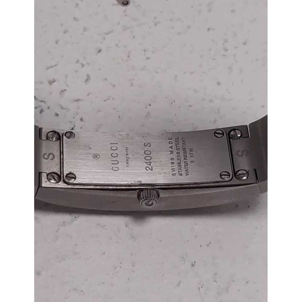 Gucci Twirl silver watch - image 8