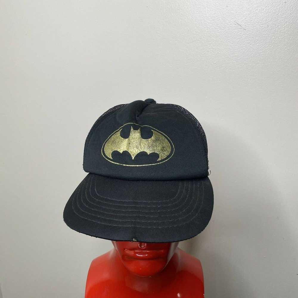 Batman 1964 DC Comics Black Mesh Trucker - image 2