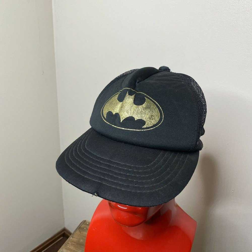 Batman 1964 DC Comics Black Mesh Trucker - image 3