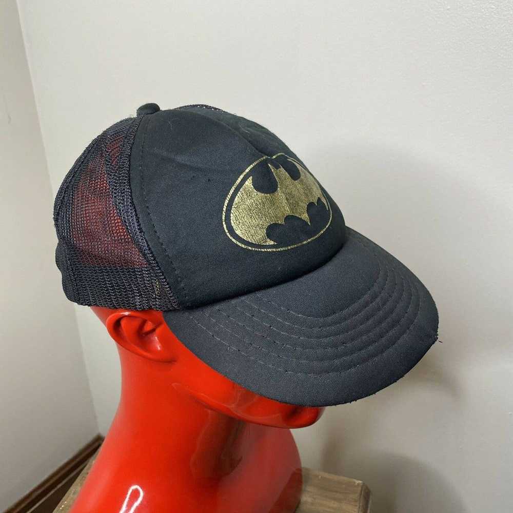 Batman 1964 DC Comics Black Mesh Trucker - image 7