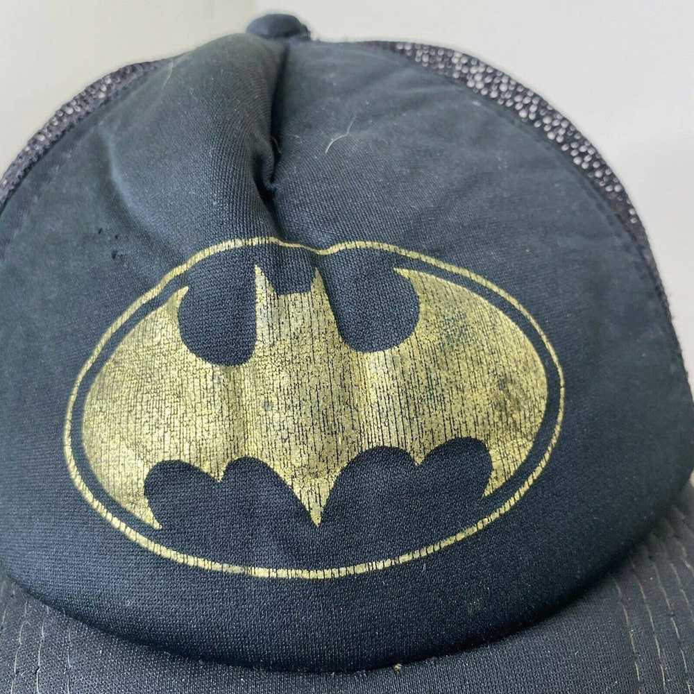 Batman 1964 DC Comics Black Mesh Trucker - image 8