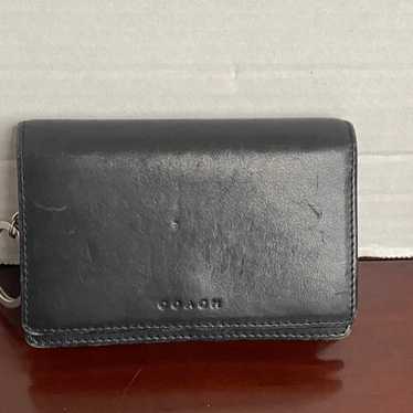 Vintage coach keywallet black - image 1