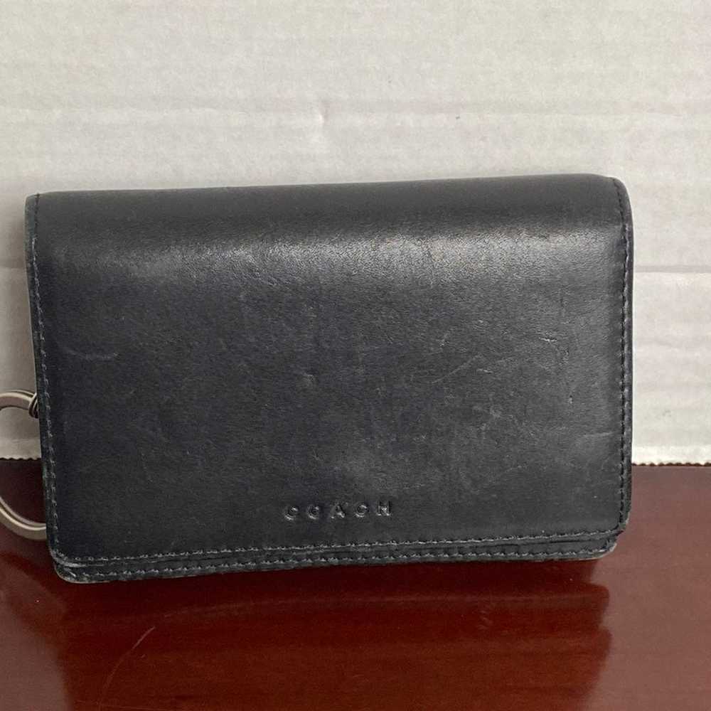 Vintage coach keywallet black - image 2