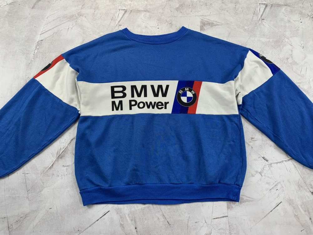 Bmw × Racing × Vintage Mens vintage sweatshirt BM… - image 2