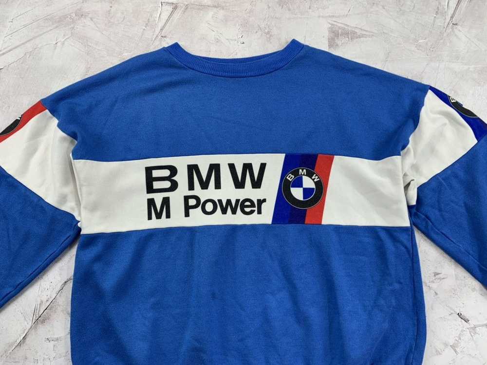 Bmw × Racing × Vintage Mens vintage sweatshirt BM… - image 3