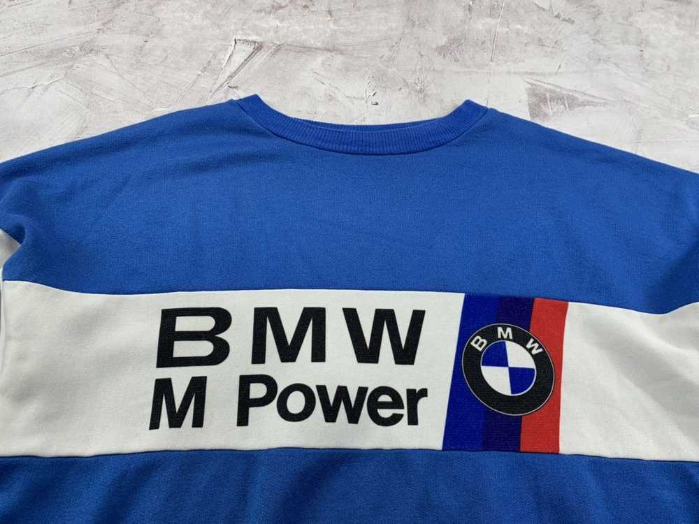 Bmw × Racing × Vintage Mens vintage sweatshirt BM… - image 5