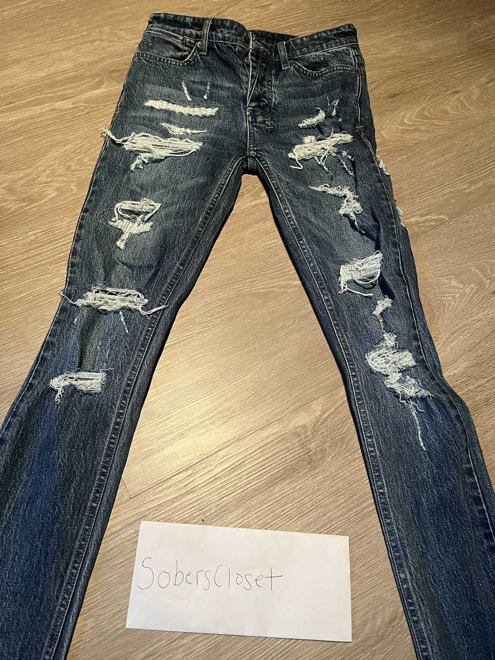 Ksubi Ksubi Van Winkle Ripped Denim - image 2