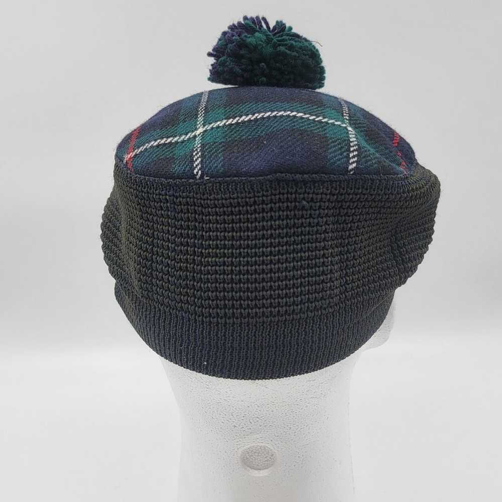 Dunn & Co Great Britain Tartan Plaid Newsboy Hat … - image 3