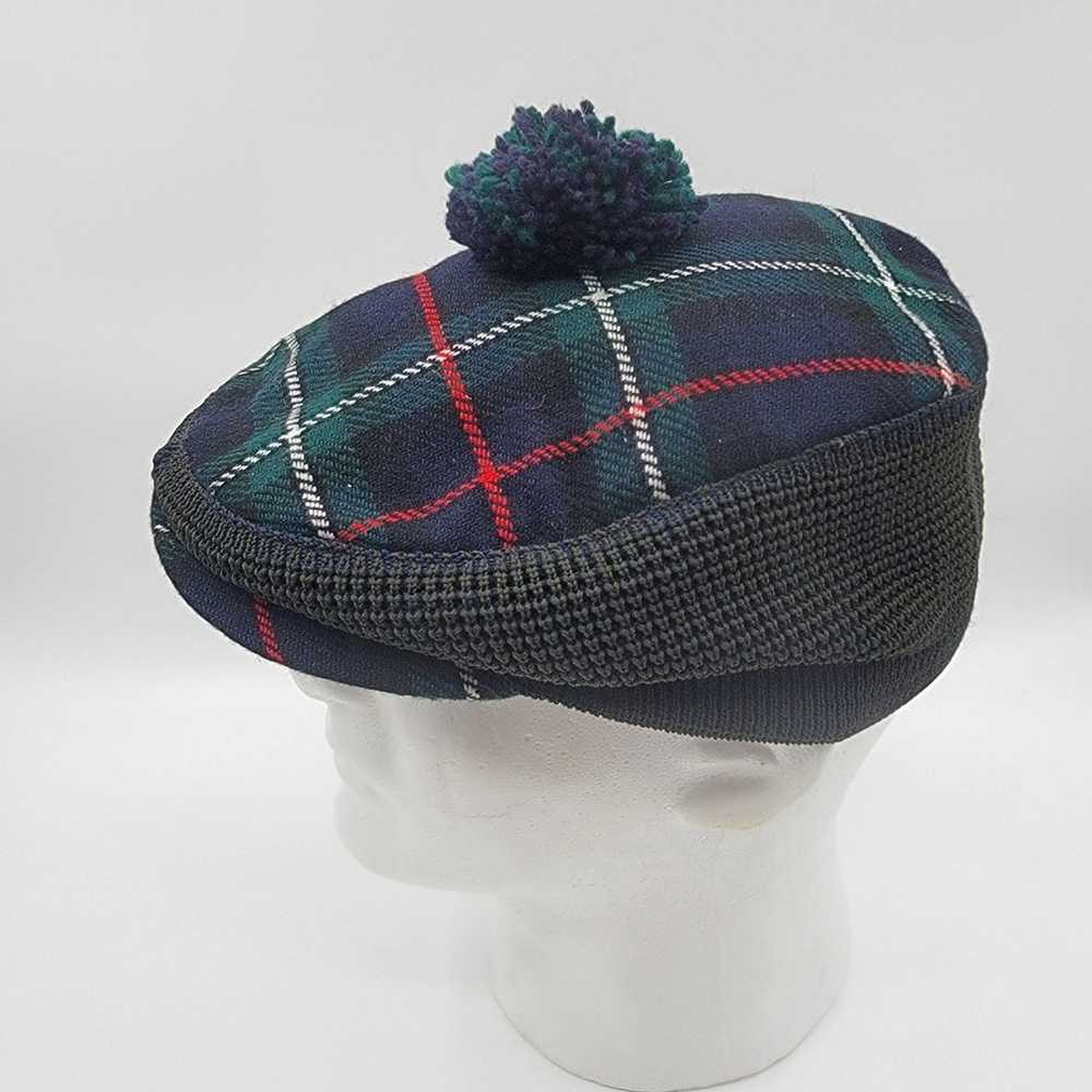 Dunn & Co Great Britain Tartan Plaid Newsboy Hat … - image 4