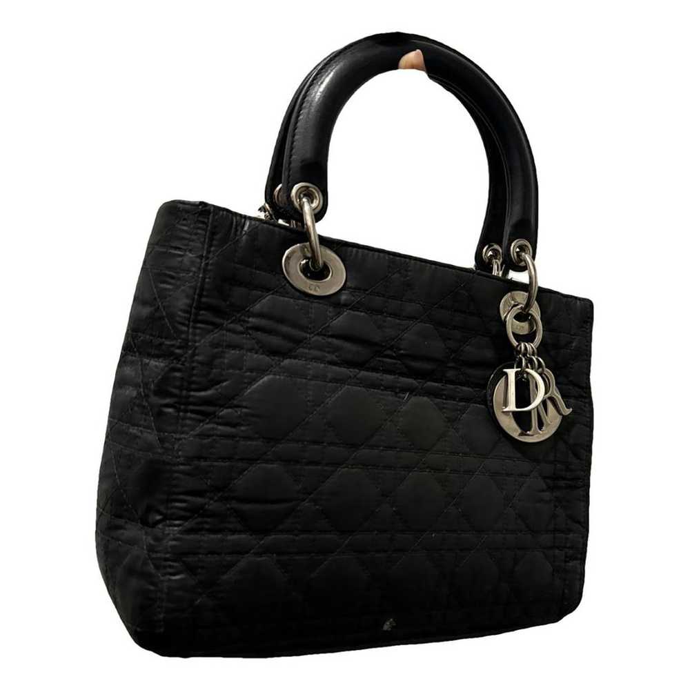 Dior Lady Dior cloth handbag - image 1