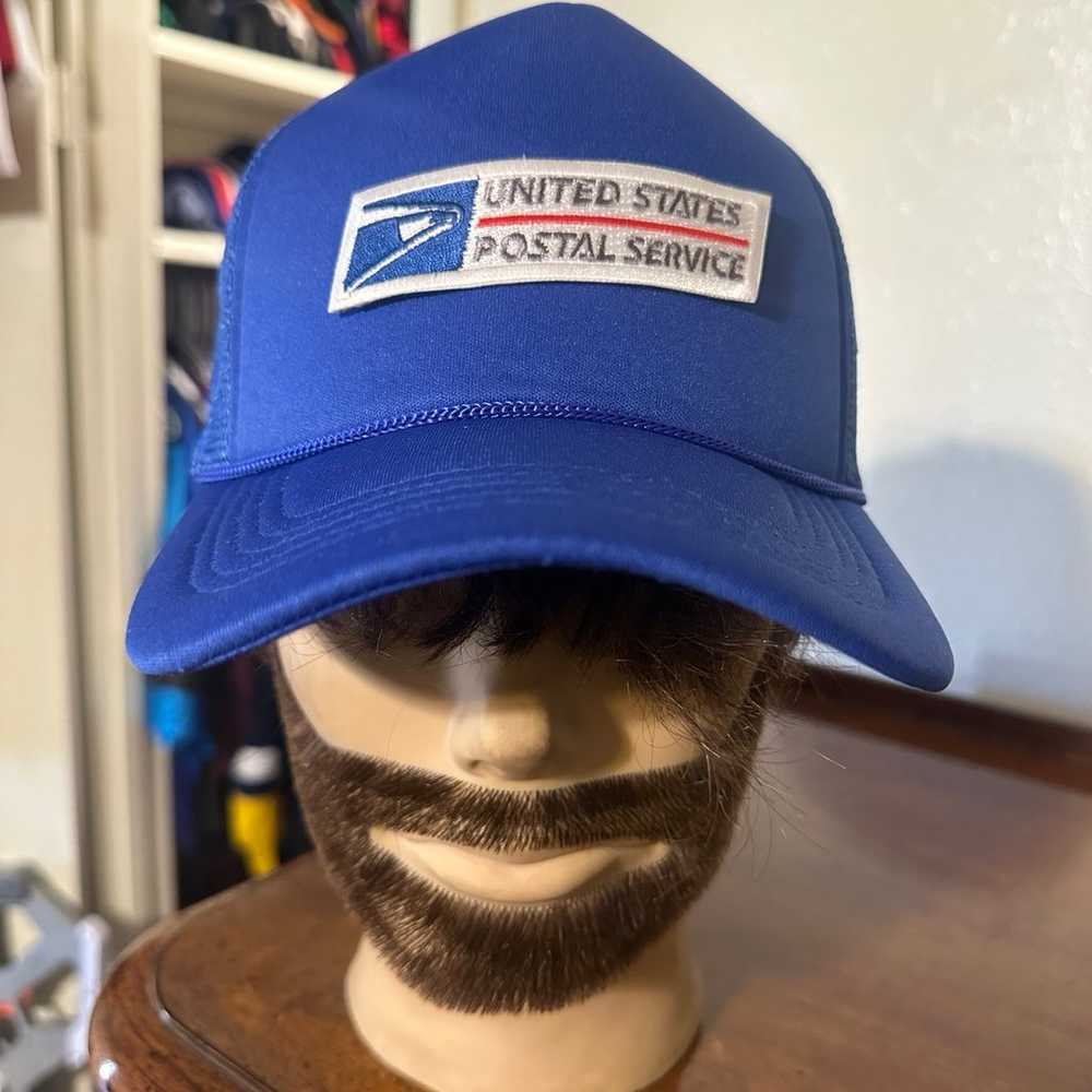 Vintage USPS Mailman “royal blue” hat 90s - image 1