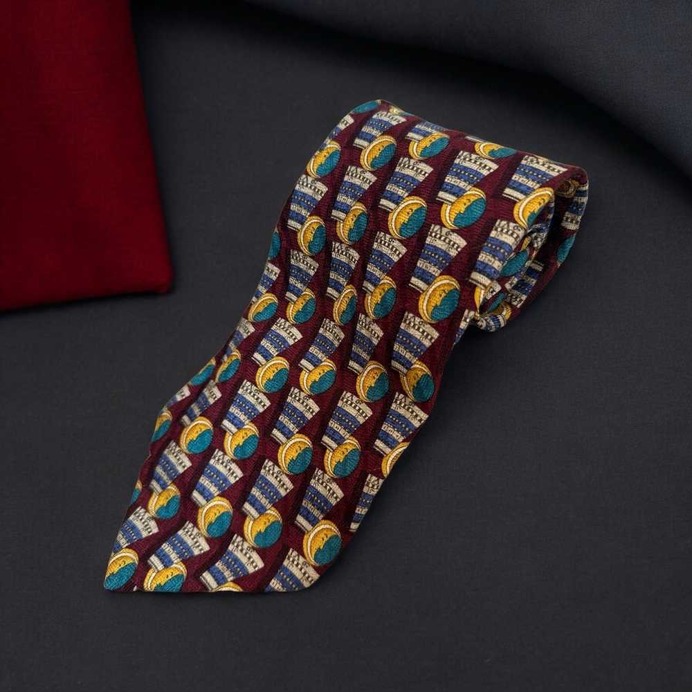 Ermenegildo Zegna Men Tie Necktie Vintage - image 1