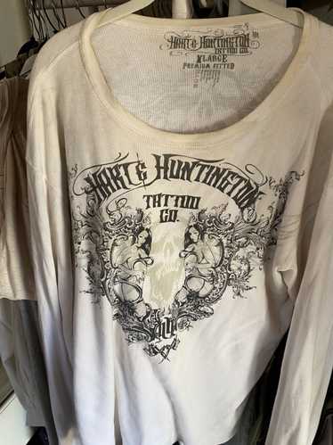 Affliction × Band Tees × Japanese Brand XL HART & 