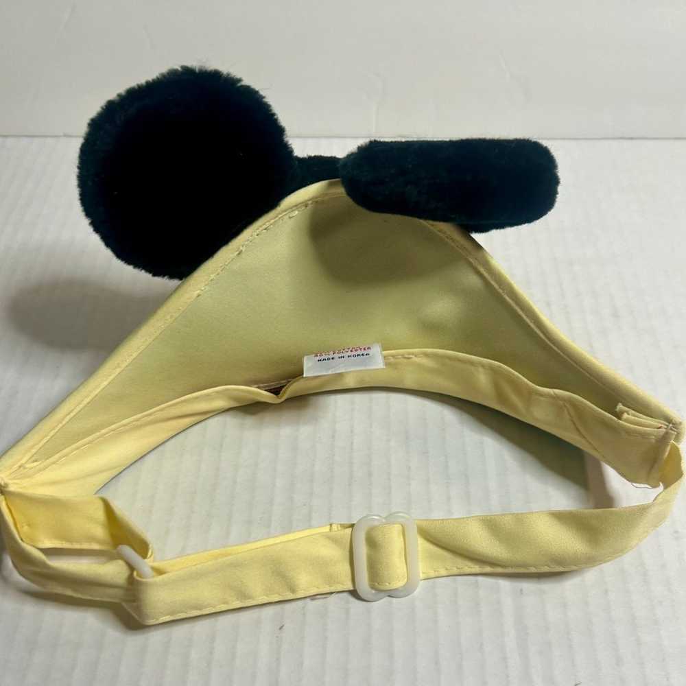 Vintage Mickey Mouse Walt Disney World Visor 1960… - image 3