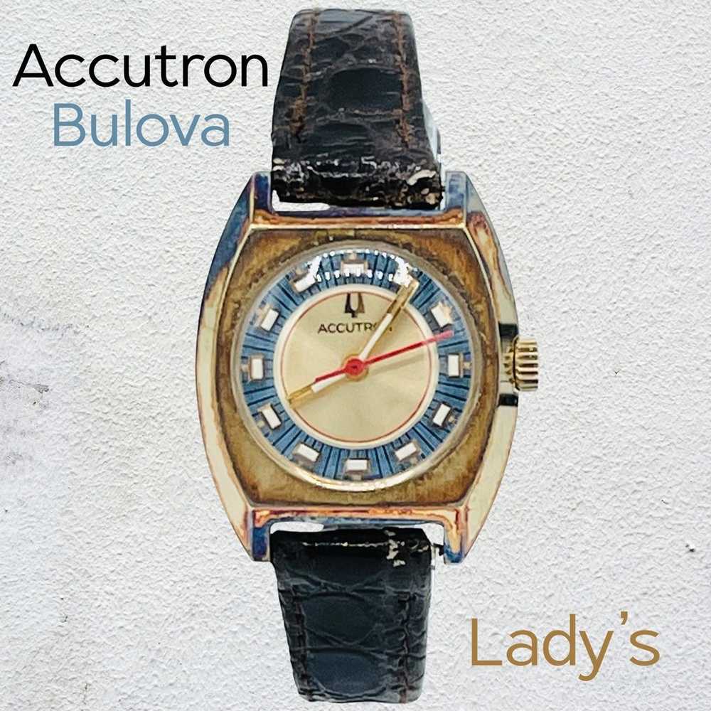 Bulova - Accutron Gold Ladies Watch - image 1