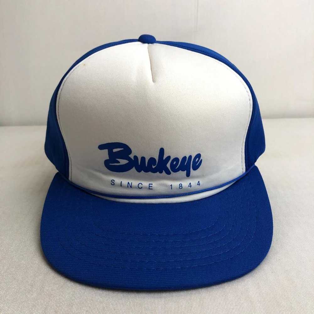 【US Purchase】Cap Mesh cap Trucker cap Buckeqe Blue - image 1