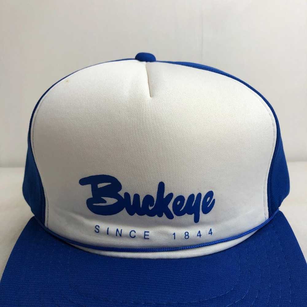 【US Purchase】Cap Mesh cap Trucker cap Buckeqe Blue - image 2