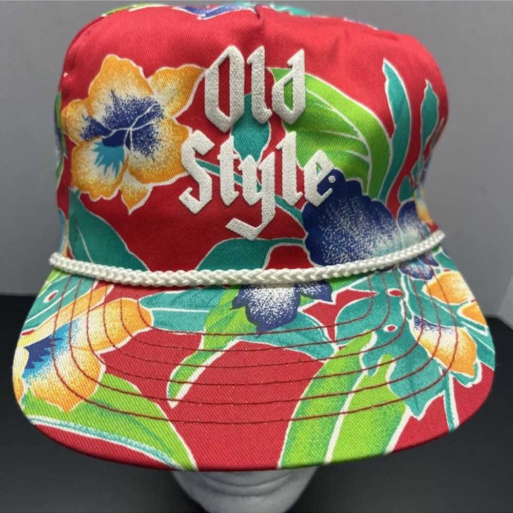 Vintage Hawaiian Old Style SnapBack Hat - image 2