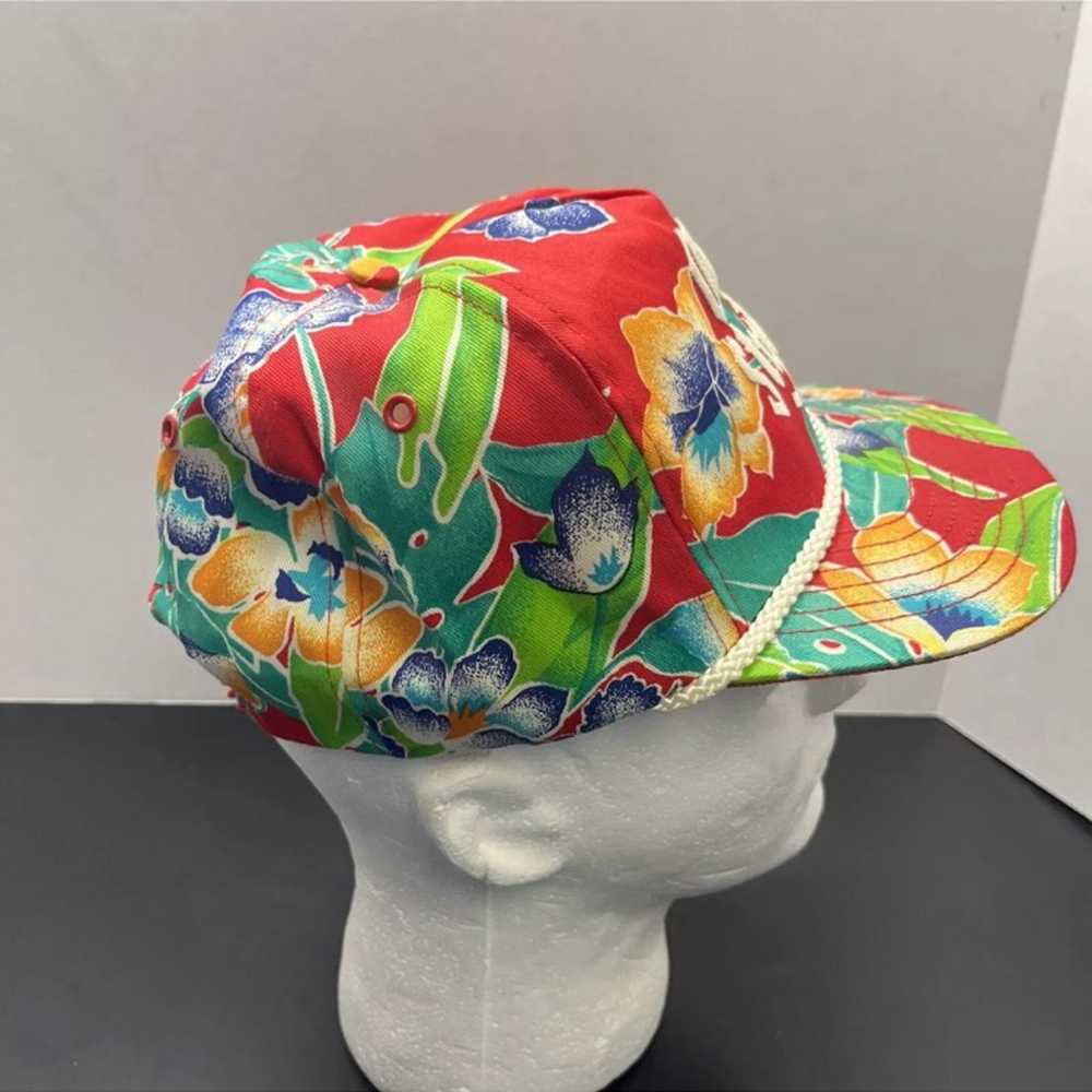 Vintage Hawaiian Old Style SnapBack Hat - image 3