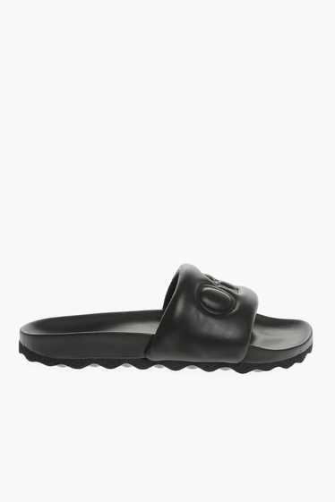 Off-White og1mm0824 Leather Slides in Black - image 1