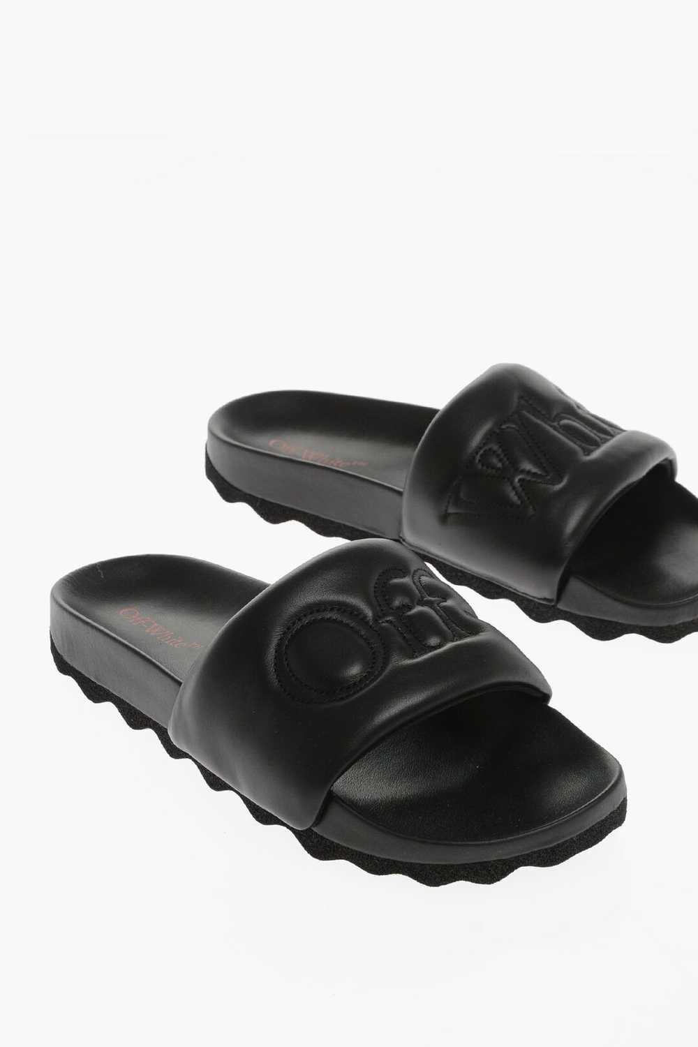 Off-White og1mm0824 Leather Slides in Black - image 2