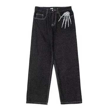 Japanese brand skull jeans - Gem