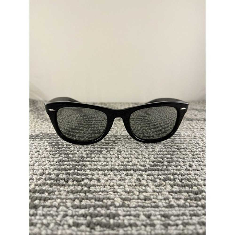 Unbranded Sunglasses Vintage Retro SU Japan Black… - image 3