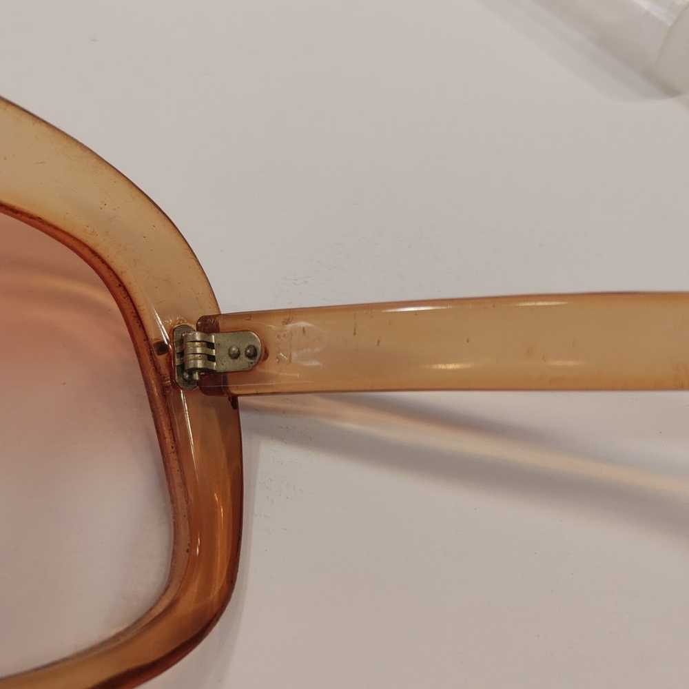 Great Glasses 3! Vintage Brown Clear Acrylic Sung… - image 5