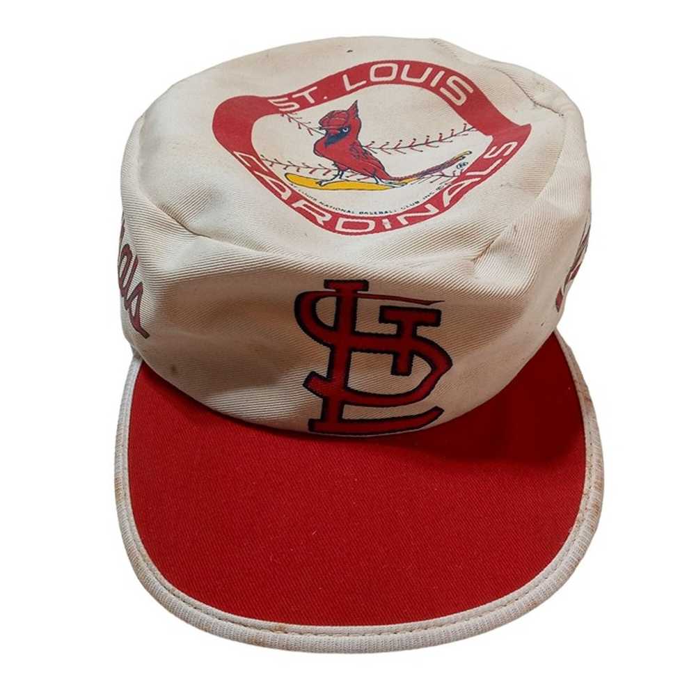 St Louis Cardinals Cap Painters Style Hat White D… - image 1