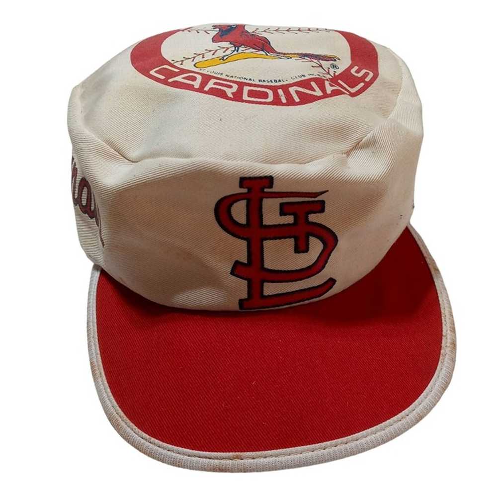 St Louis Cardinals Cap Painters Style Hat White D… - image 2