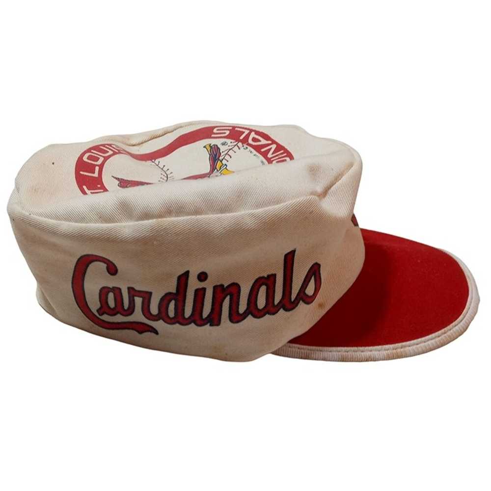 St Louis Cardinals Cap Painters Style Hat White D… - image 3