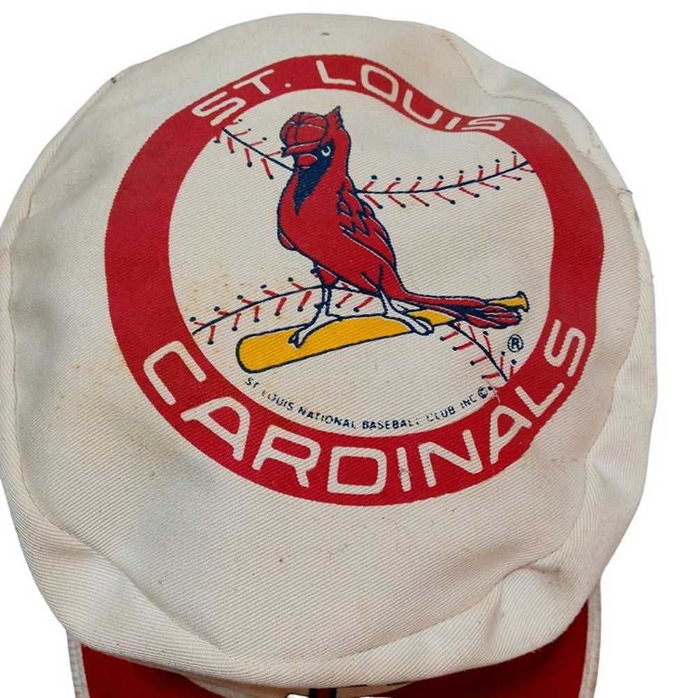 St Louis Cardinals Cap Painters Style Hat White D… - image 5