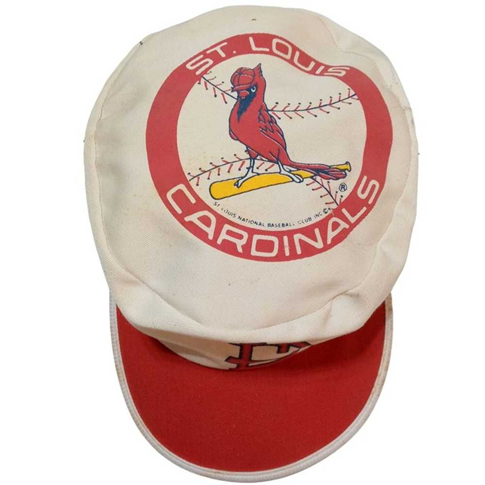 St Louis Cardinals Cap Painters Style Hat White D… - image 6