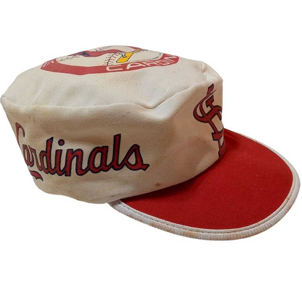 St Louis Cardinals Cap Painters Style Hat White D… - image 7