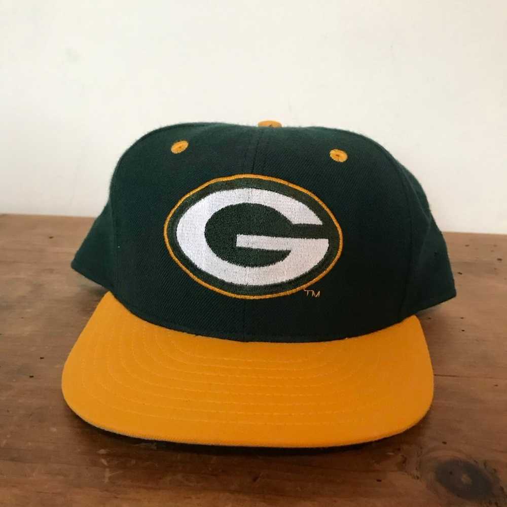 Vintage Green Bay Packers Fitted hat 7 5/8 - image 2