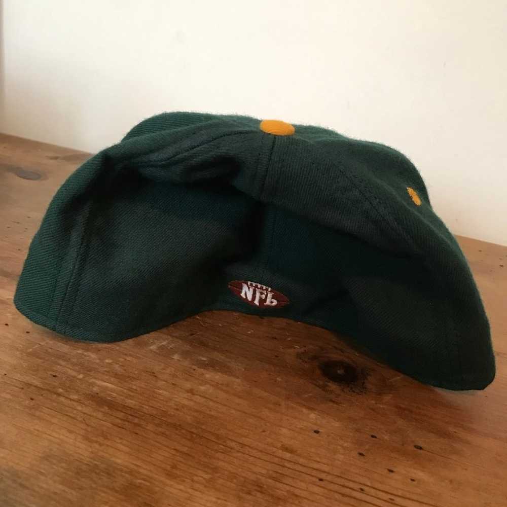 Vintage Green Bay Packers Fitted hat 7 5/8 - image 4