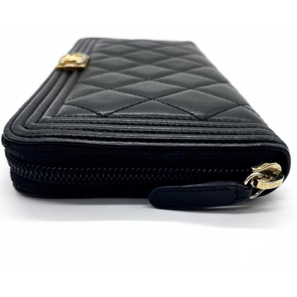 Chanel Boy leather wallet - image 10