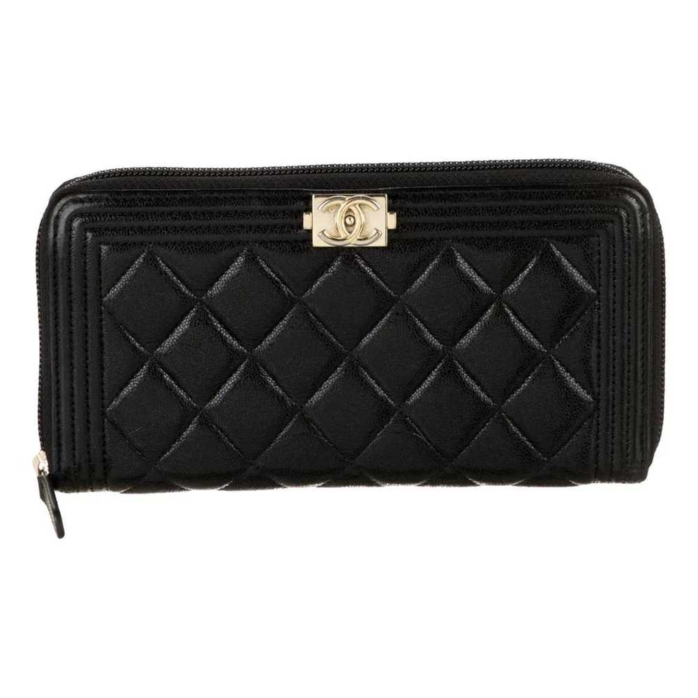 Chanel Boy leather wallet - image 1