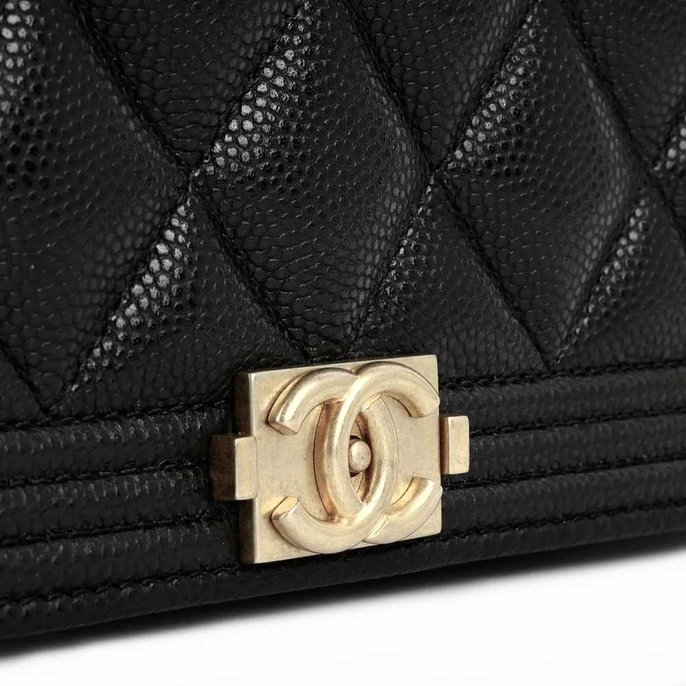 Chanel Boy leather wallet - image 8